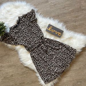Loft Leopard Prints Dress 👗